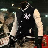 Jaqueta Baseball Colegial Ny New York Jersey -*fréte Grátis*