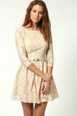 Vestido De Renda Casual, 2014. **frete Grátis**
