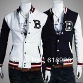 Jaqueta Masculino Baseball Casaco Colegial