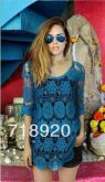 Blusa Crochet Floral, Verão 2014.