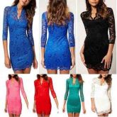 Vestido De Renda Festa Verão 2014.**frete Grátis**