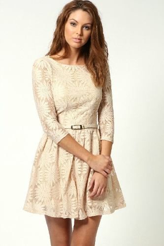 Vestido De Renda Casual, 2014. **frete Grátis**